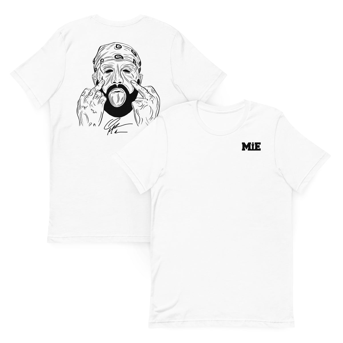 Om sketch tee